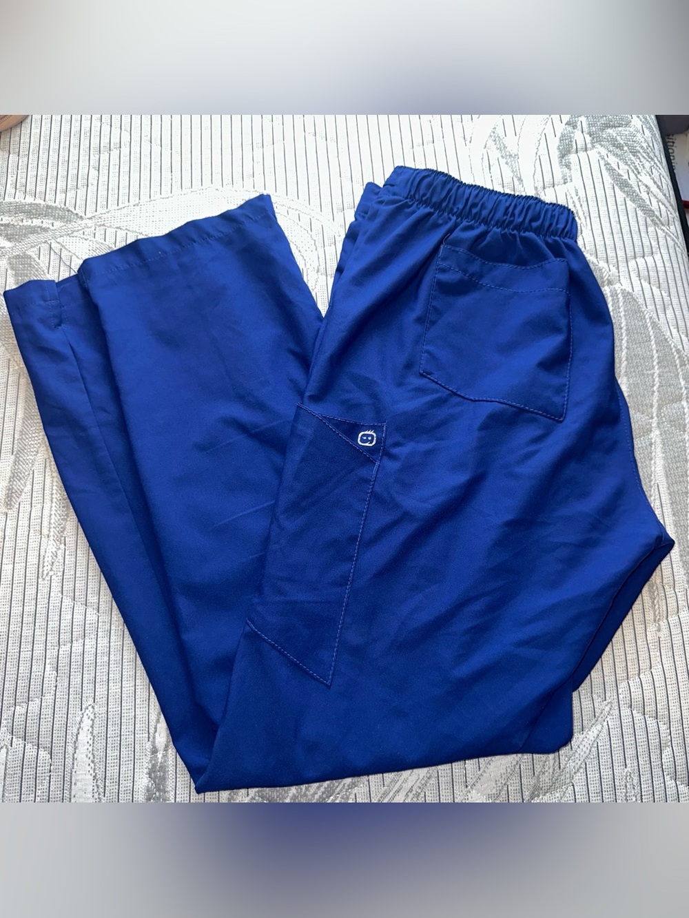 Wonder Wink Blue scrub pants